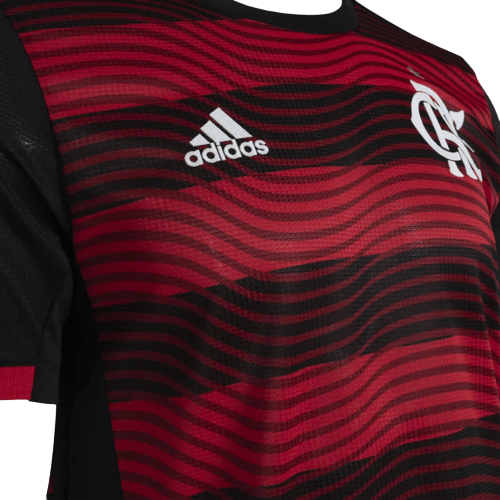 Manto Flamengo Authentic Jogo 1 Adidas 2022