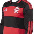 Camisa Manga Longa Flamengo Jogo 1 Adidas 2026 Masculina