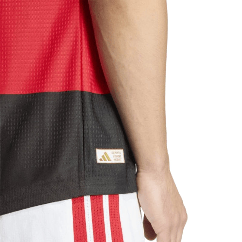 Adidas Manto Flamengo Authentic Jogo 1 2026 Masculino