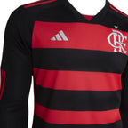 Manto Flamengo Manga Longa Jogo 1 Adidas 2024