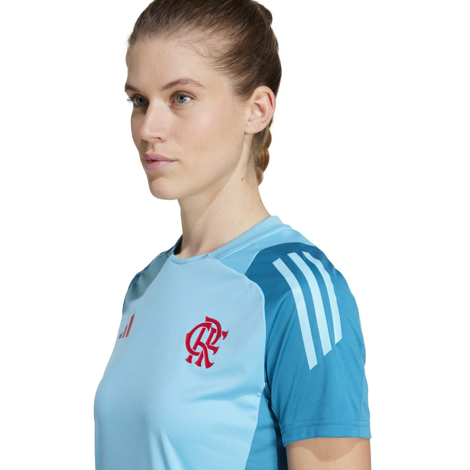 Camisa Flamengo Feminina Treino Atleta Adidas 2025