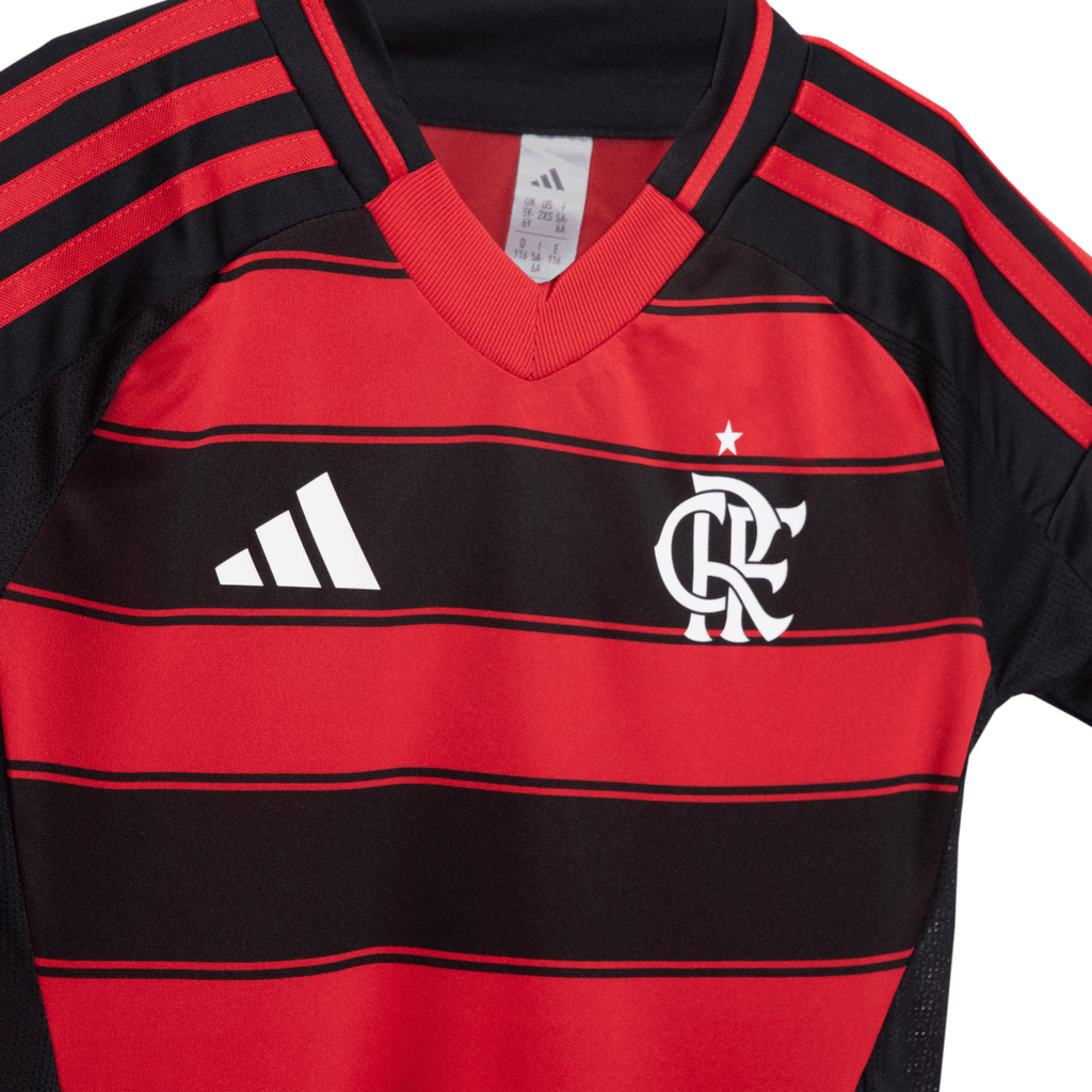 Mini Kit Flamengo Jogo 1 Adidas 2025