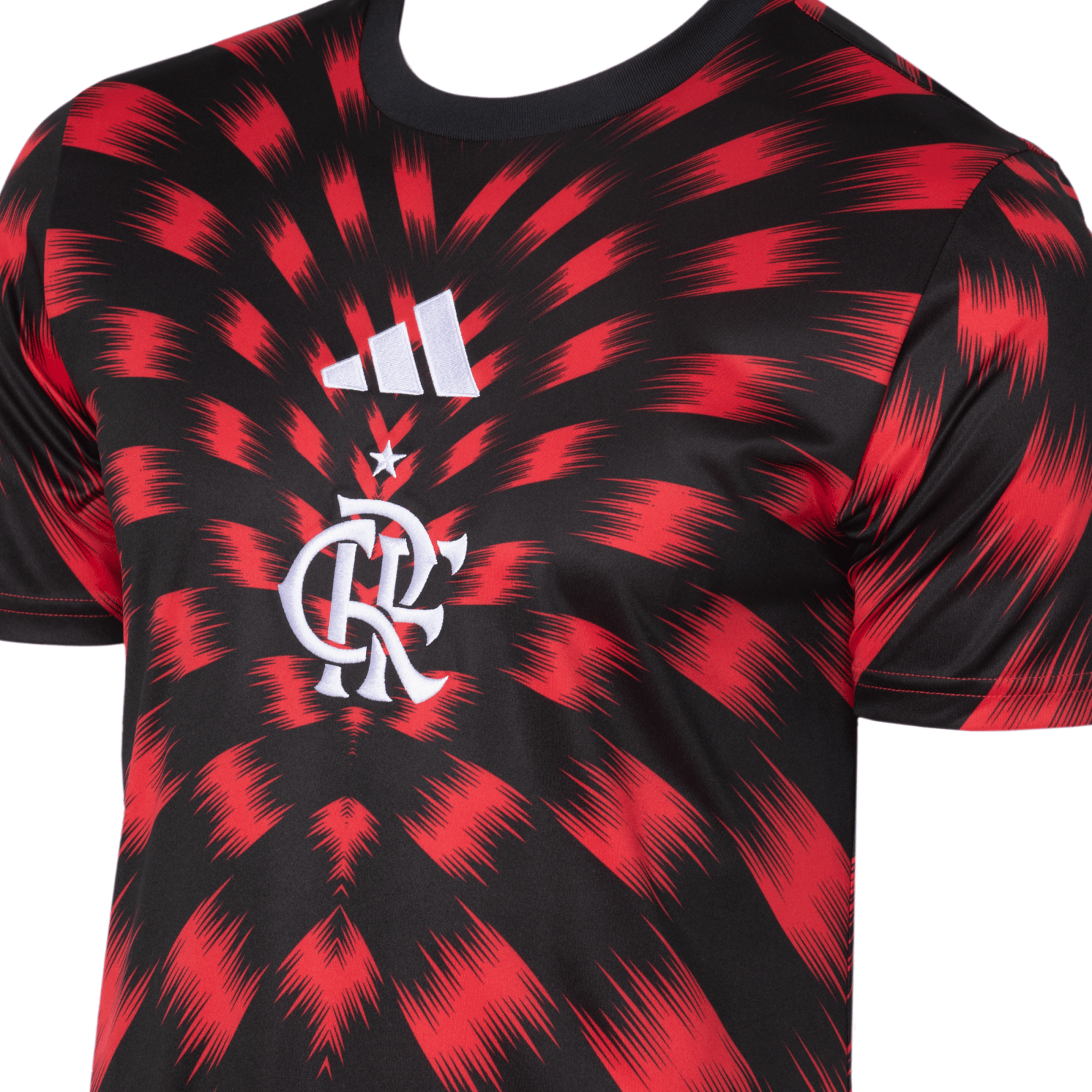 Camisa Flamengo Pré Jogo Adidas 2025