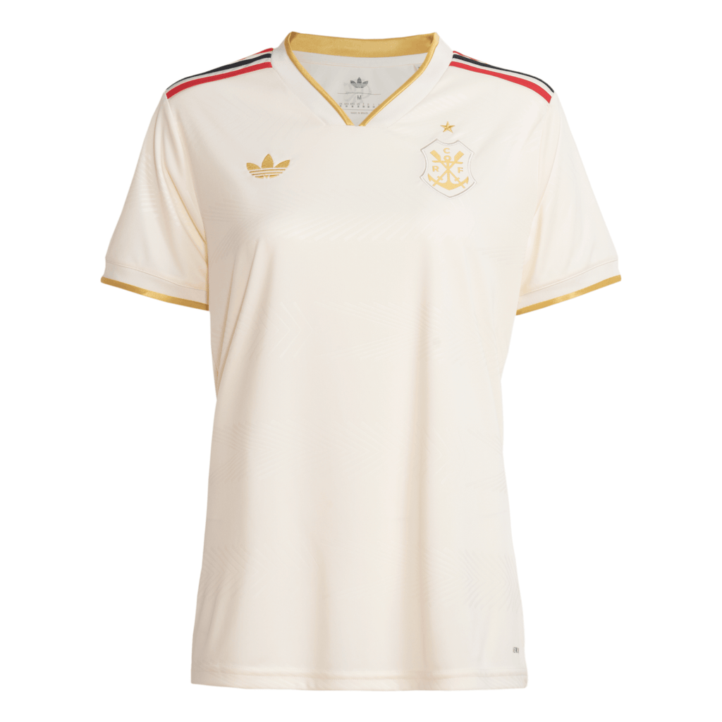 Manto Flamengo Feminina Jogo 3 Adidas 2025