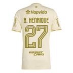 Manto Flamengo Jogo 3 Adidas 2025 – Com Kit Patrocínio – B. Henrique 27