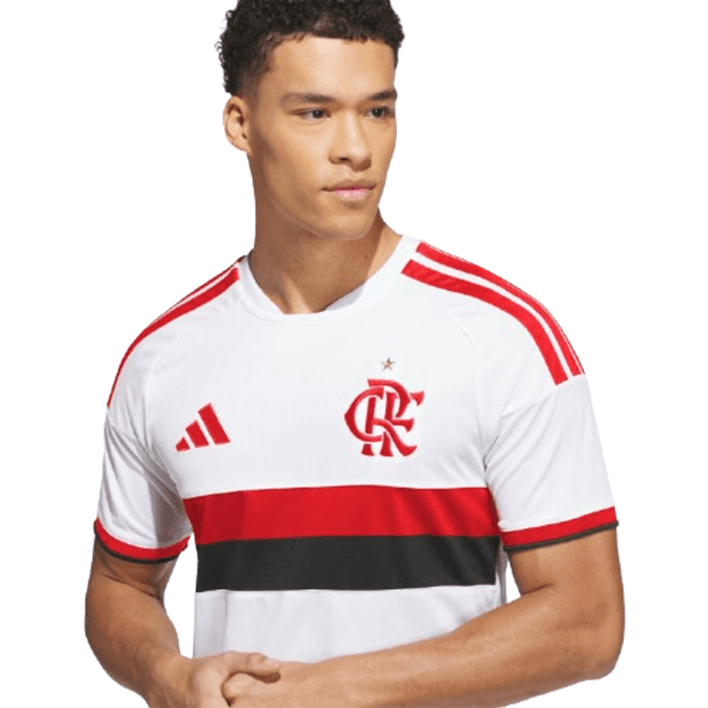 Manto Flamengo Jogo 1 Branco Adidas 2026