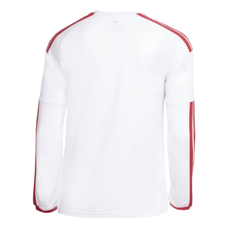 Manto Flamengo Jogo 1 Branco Manga Longa Adidas 2026