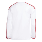 Manto Flamengo Jogo 1 Branco Manga Longa Adidas 2026