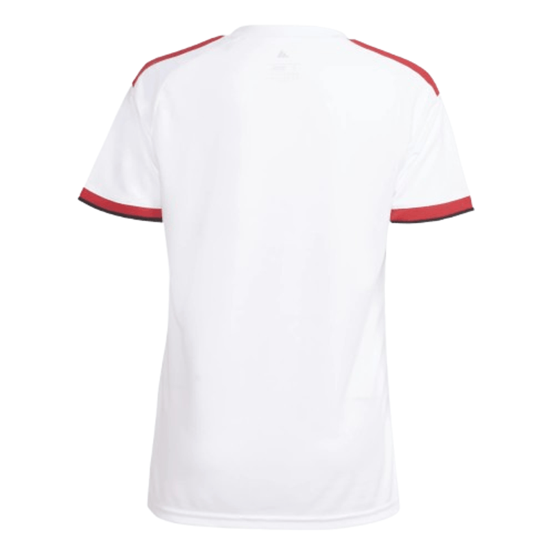 Manto Flamengo Jogo 1 Branco Feminino Adidas 2026