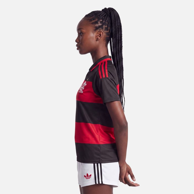 Manto Flamengo Jogo 1 Adidas 2026 Feminino