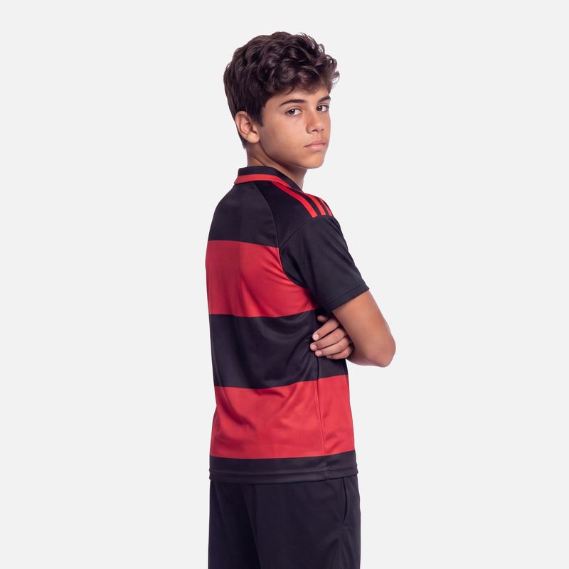 Manto Flamengo Infantil Jogo 1 Adidas 2026