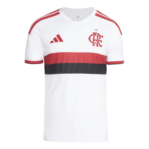 Manto Flamengo Jogo 1 Branco Infantil Adidas 2026