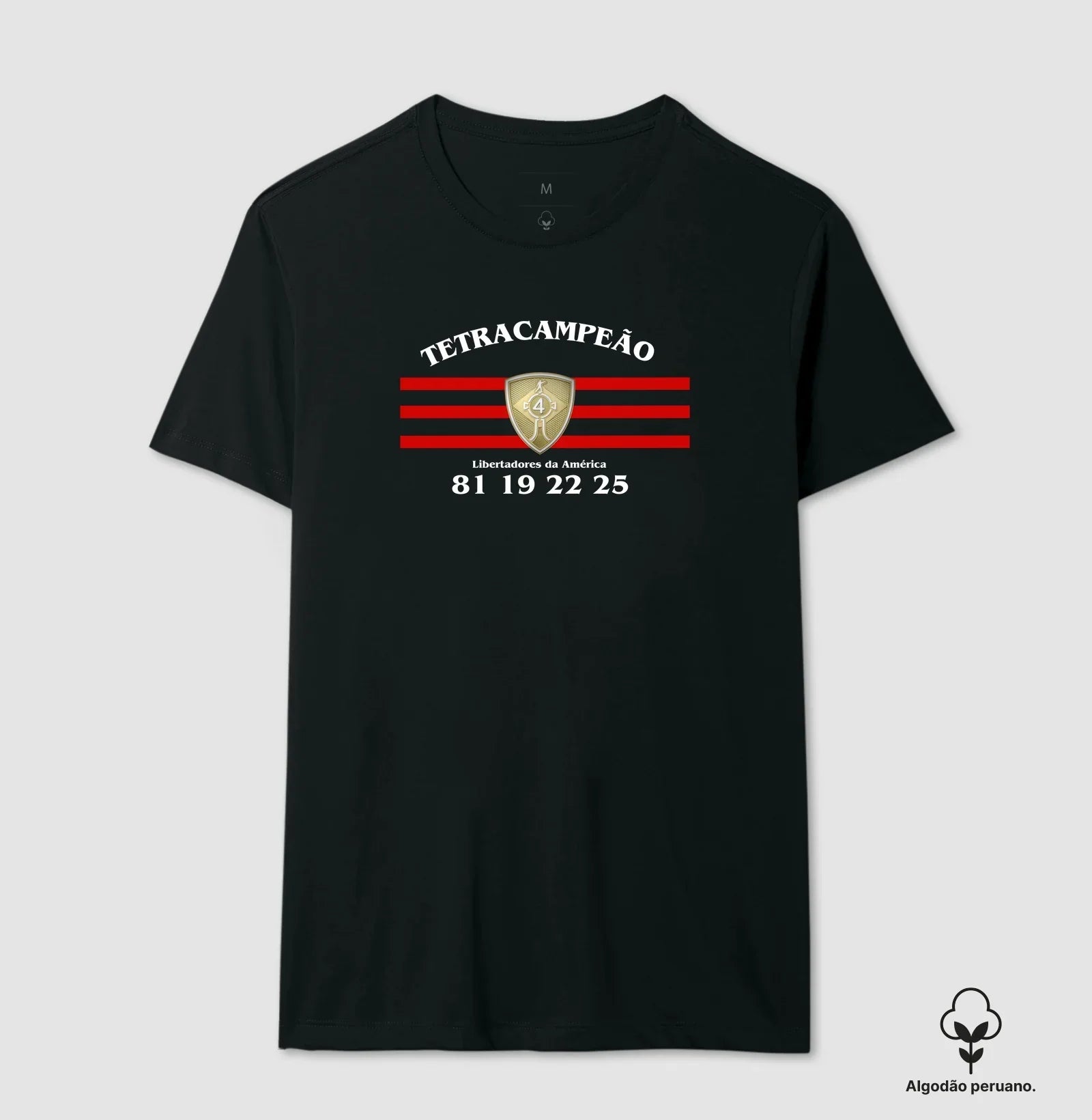Camiseta Flamengo Tetracampeão 2025
