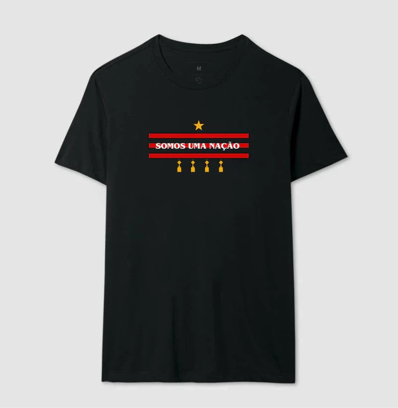 Camiseta Flamengo Somos Uma Nação