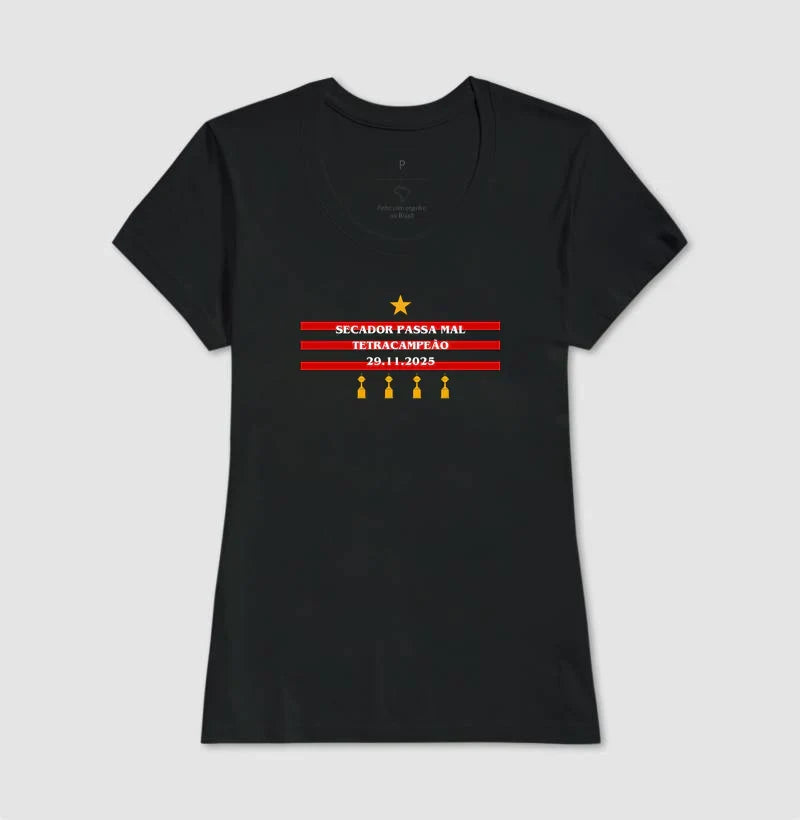 Camiseta Flamengo Secador Feminina