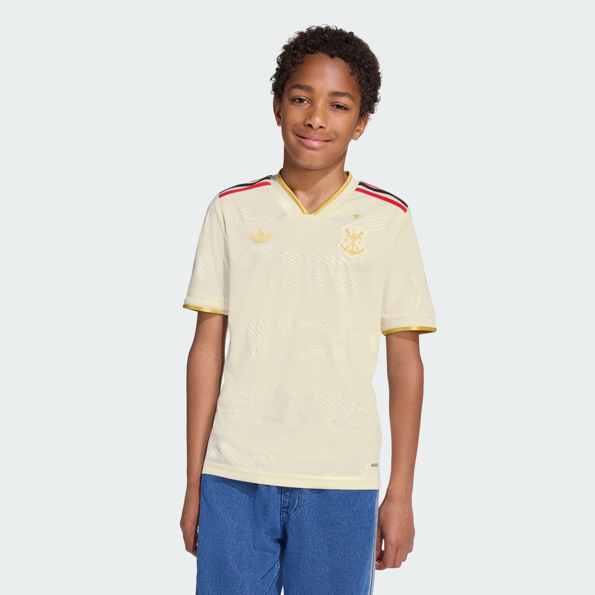 Manto Flamengo Infantil Jogo 3 Adidas 2025