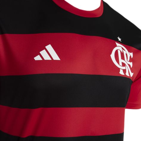 Manto Flamengo Infantil Fan Jogo 1 Adidas 2024