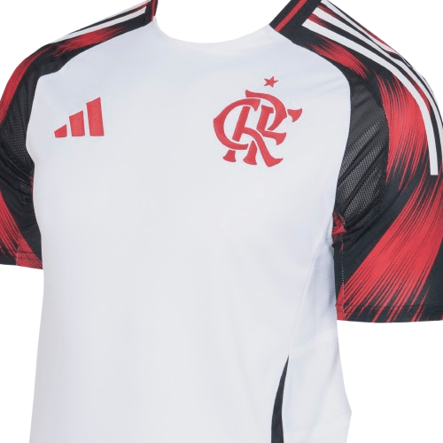 Manto Flamengo Authentic Jogo 2 Adidas 2025 Masculino