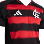 Manto Flamengo Authentic Jogo 1 Adidas 2025 Masculino