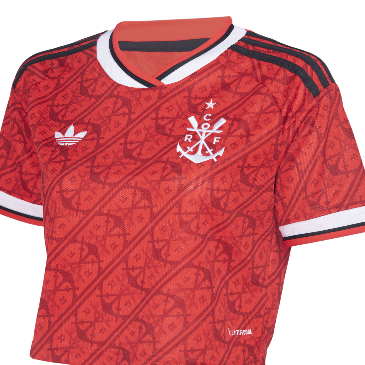 Cropped Flamengo Feminino Jogo 3 Adidas 2026