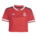 Cropped Flamengo Feminino Jogo 3 Adidas 2026