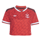 Cropped Flamengo Feminino Jogo 3 Adidas 2026