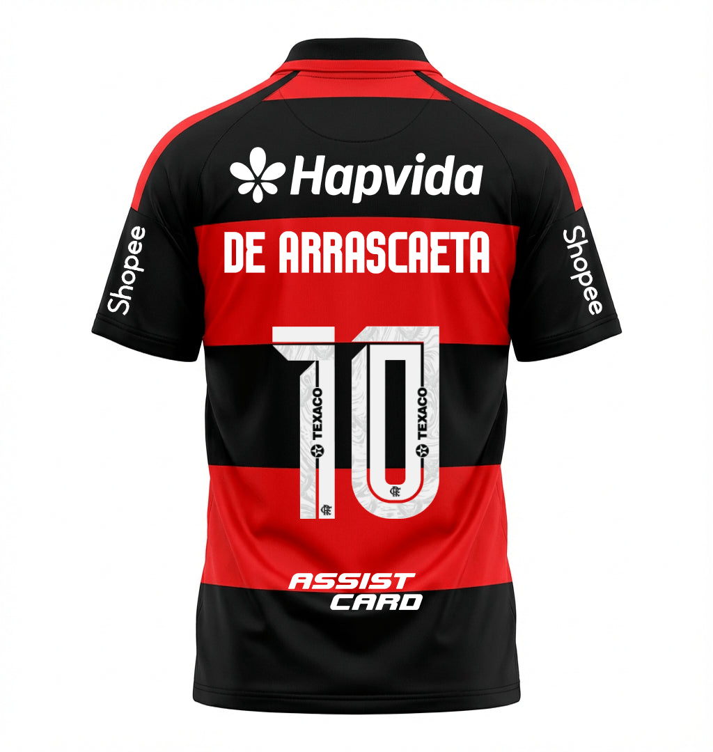 Manto Flamengo Jogo 1 Adidas 2026 Masculino