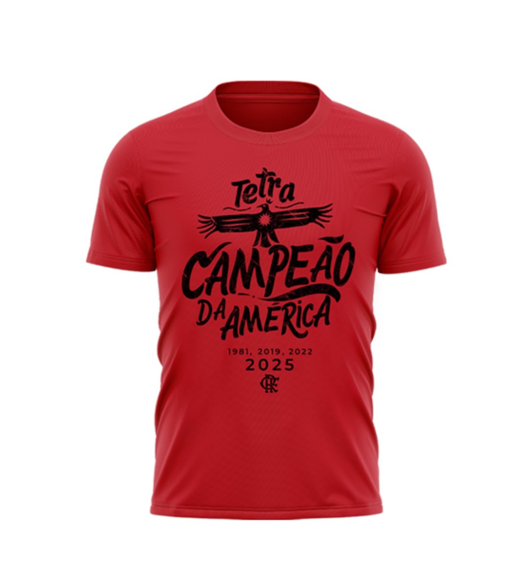 CAMISA FLAMENGO TETRA CAMPEÃO DA AMÉRICA 2025