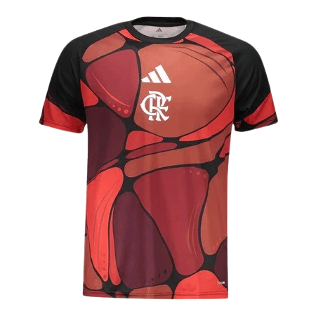 Camisa Flamengo Infantil Pré-Jogo Adidas 2026