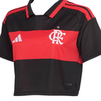 Cropped Flamengo Feminino Jogo 1 Adidas 2026