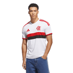 Manto Flamengo Jogo 1 Branco Adidas 2026