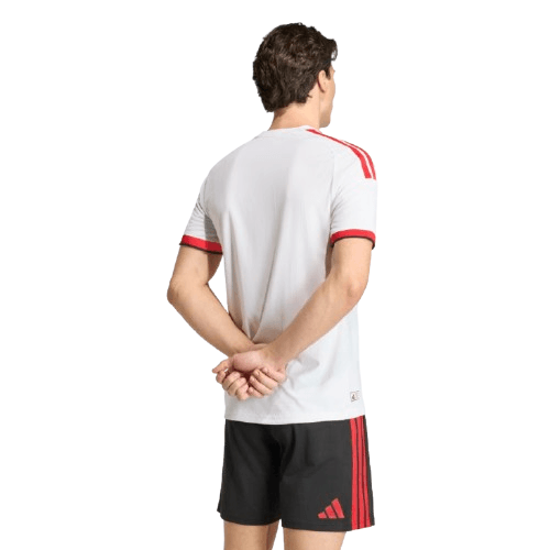 Manto Flamengo Jogo 1 Branco Authentic Adidas 2026
