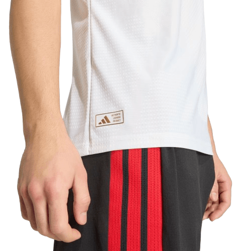 Manto Flamengo Jogo 1 Branco Authentic Adidas 2026