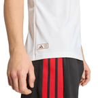 Manto Flamengo Jogo 1 Branco Authentic Adidas 2026