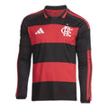 Camisa Manga Longa Flamengo Jogo 1 Adidas 2026 Masculina
