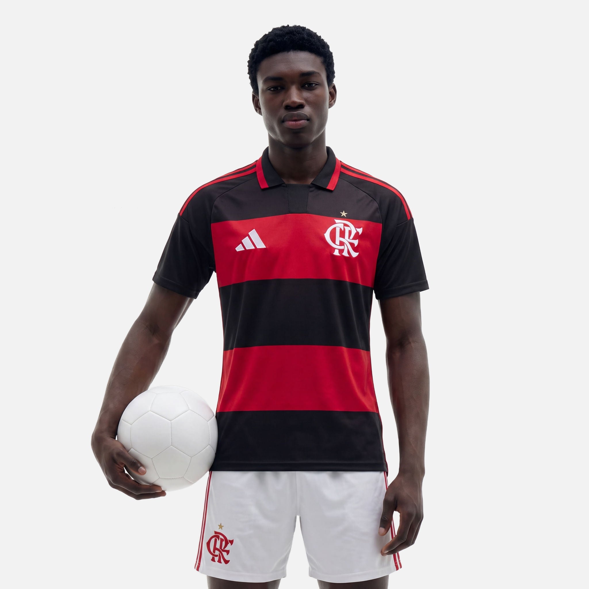 Camisa Flamengo Jogo 1 Adidas 2026 Masculina