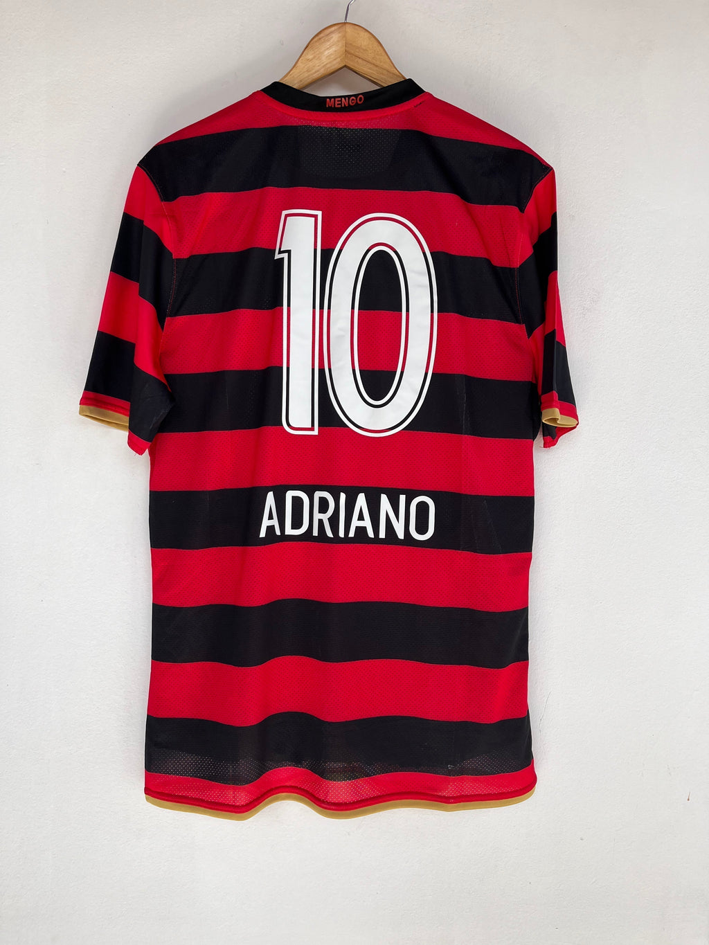 Camisa Retrô 2008/09 I #ADRIANO 10 - PRONTA ENTREGA